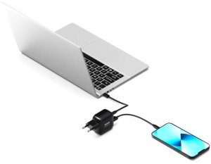 Ładowarka Port WALL GaN2 CHARGER USB-C & USB-A 65W 3