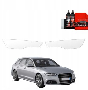 GrizzGlass Folia ochronna na lampy GrizzGlass BodyShield do Audi A6 C7 Avant Facelifting (2014-2018) [2w1] 4