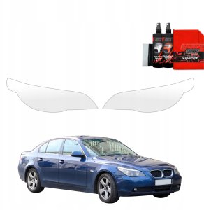 GrizzGlass Folia ochronna na lampy GrizzGlass BodyShield do BMW 5 E60 Sedan PreLCI (2003-2007) [2w1] 4