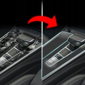 GrizzGlass Matowa folia ochronna do wnętrza GrizzGlass PianoSkin do Hyundai Tucson Facelift (2024-2025) [4w1] 4