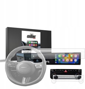 GrizzGlass Folia ceramiczna GrizzGlass CarDisplay Protection Hyundai Tucson 12,3" (2024-2025) [2w1] 6