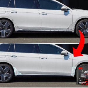GrizzGlass Folia ochronna na nadkola GrizzGlass BodyShield do Hyundai i30 Hatchback (2020-2025) [4w1] 4