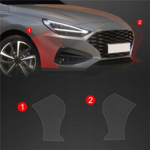 GrizzGlass Folia ochronna na zderzak GrizzGlass BodyShield do Hyundai i30 Wagon (2020-2025) [2w1] 2