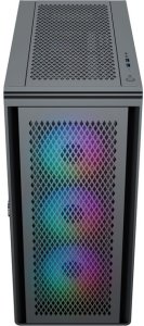 Obudowa SilentWare Silentware Air 100, tower case black, tempered glass 4