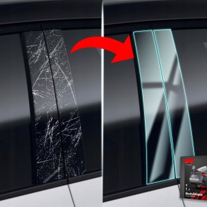 GrizzGlass Folia ochronna na słupki GrizzGlass BodyShield do Renault Austral (2022-2025) [8w1] 4