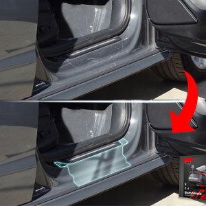 GrizzGlass Folia ochronna na progi GrizzGlass BodyShield do Tesla Model Y (2020-2024) [4w1] 5