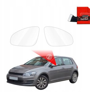 GrizzGlass Folia przeciwdeszczowa na lusterka GrizzGlass ZeroDrop do Volkswagen Golf 7 Hatchback 5D (2012-2020) 3