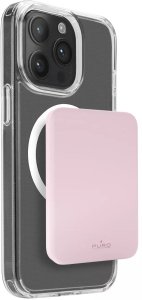 Powerbank Puro Mini Power Mag 4200 mAh MagSafe USB-C różowy - przenośne źródło zasilania PUFCBB40P2MAGROSE (8018417465024) 2