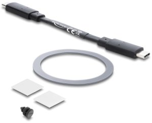 Delock Magnetyczna obudowa USB Type-C™ 10 Gbps dla 1 x M.2 NVMe lub SATA SSD 3
