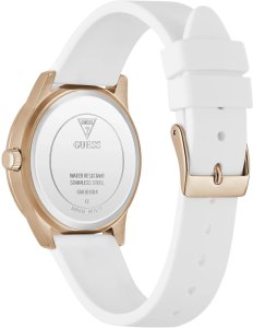 Zegarek Guess Zegarek damski Guess GW1030L4 CYRKONIE biały 5
