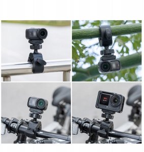 JJC Szybkozłączka Uchwyt Na Kierownicę Imadło 15-41mm Do Dji Osmo Action 6 / Nano / Hm-nano 4