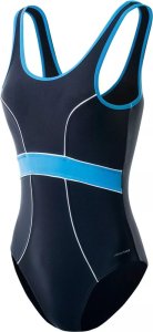 Martes Damski strój kąpielowy Martes LADY MALICIA black/blue radiance/white rozmiar XS 3