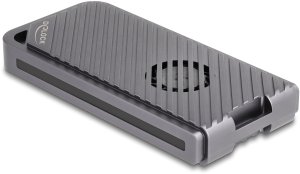 Delock USB 40 Gbps Obudowa dla 1 x M.2 NVMe SSD w stylu gamingowym z LED i wentylatorem bez narzędzi 3