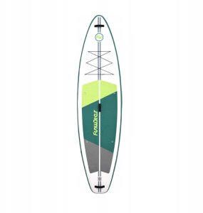 Rebel Active Deska do pływania SUP FunWater SUPFW69A 3,35m (zielono-biała) 2