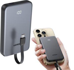 Powerbank Ugreen Powerbank 10000mAh USB + USB-C 20W built-in cable UGREEN 75161B 2