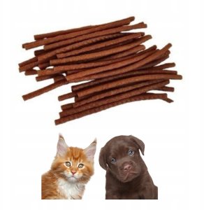 LUPI PETS LUPIPETS SNACK PALUSZKI CIENKIE KRÓLIK    250g 2