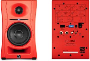 Głośnik Audio-Technica KALI AUDIO LP-UNF-R - Para monitorów odsłuchowych z Bluetooth. Głośniki multimedialne, czerwone. 3