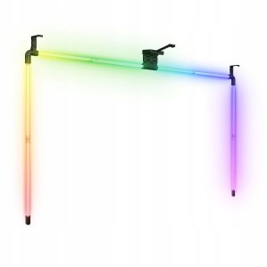 Taśma LED Spacetronik Podświetlenie do telewizora TV Spacetronik Glow Three 65 cali jak ambilight smart Tuya 3