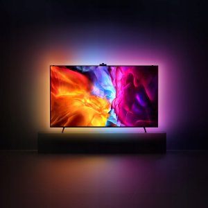 Taśma LED Spacetronik Podświetlenie do telewizora TV Spacetronik Glow Three 65 cali jak ambilight smart Tuya 6