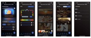 Taśma LED Spacetronik Podświetlenie do telewizora TV Spacetronik Glow Three 65 cali jak ambilight smart Tuya 10