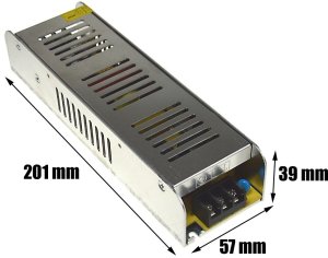 SilentiumPC Zasilacz LED Slim 24V 150W IP20 Brolux 2