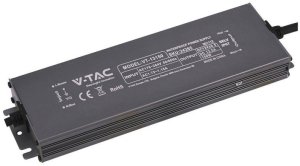 VTAC Zasilacz do LED hermetyczny SLIM V-TAC 150W 12V 12.5A IP67 filtr EMI VT-13150 2