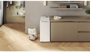 Pralka Whirlpool Whirlpool TDLR 55140S Washing machine, C, Top loading, Washing capacity 5.5 kg, 1051 RPM, Depth 60 cm, White | Whirlpool 2