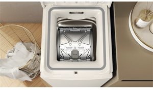 Pralka Whirlpool Whirlpool TDLR 55140S Washing machine, C, Top loading, Washing capacity 5.5 kg, 1051 RPM, Depth 60 cm, White | Whirlpool 3