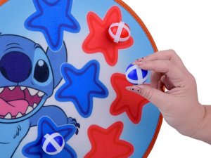 Stamp Dwustronna Tarcza na rzep Stitch 36cm + 6 piłek 4cm SP0881 EDUKAMP 9