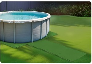 Dmuchane Mata piankowa pod basen puzzle 50 x 50 cm 8 szt EDUKAMP 6