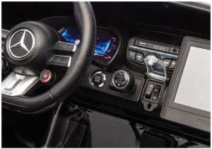 Mercedes Auto Na Akumulator Mercedes GT63 AMG DK-GT63 24V Cichy Silnik Czarny EDUKAMP 11