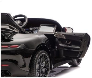 Mercedes Auto Na Akumulator Mercedes GT63 AMG DK-GT63 24V Cichy Silnik Czarny EDUKAMP 9