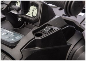 Import SUPER-TOYS Quad Na Akumulator ATV 6 Kół Z Przyczepką JC606 24V 4x4 Niebieski EDUKAMP 9