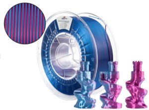 Spectrum Filaments PLA Magic silk AURORA BLOOM (Blue  Magenta) 1kg Spectrum PLA-MagAuro-1-SPEC (5905991404989) 2