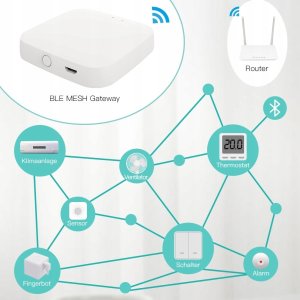 Bramka VoIP Moes Viedas domowy Bluetooth - Wi-Fi most HUB MESH TUYA / Smart Life 2