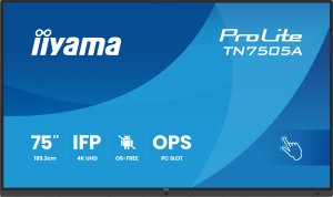 System interaktywny iiyama ProLite TN7505A-B1AG 2