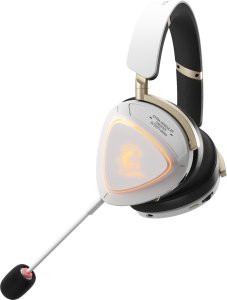 Słuchawki Asus ASUS ROG Delta II-KJP Zestaw słuchawkowy Przewodowy i Bezprzewodowy Opaska na głowę Gaming Bluetooth Czarny, Biały 3