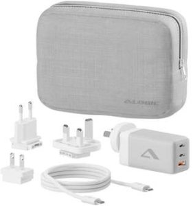 Ładowarka Alogic Alogic 3x67 Rapid Power 67W Multi Country Travel Charger 3