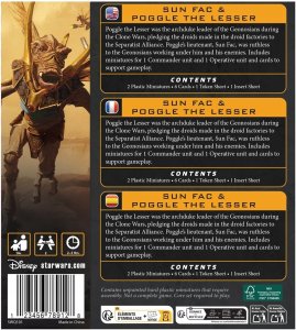 Atomic Mass Games Star Wars Legion 2.0: Sun Fac & Poggle the Lesser 2