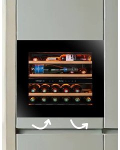 Chłodziarka do wina Avintage AVI6075PLATINUM winiarka do zabudowy 2