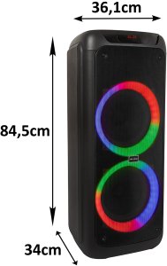 Głośnik Blow 30-395# Głośnik bluetooth kolumna blow infinity 10" 39