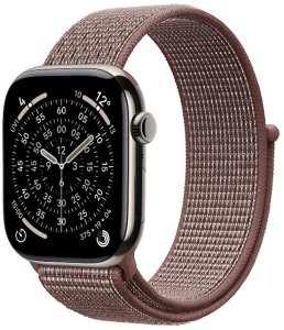 Crong Crong Nylon - Pasek sportowy do Apple Watch 38/40/41/42 mm (Smokey Mauve) 5