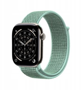 Crong Crong Nylon - Pasek sportowy do Apple Watch 38/40/41/42 mm (Atlantic Green) 4