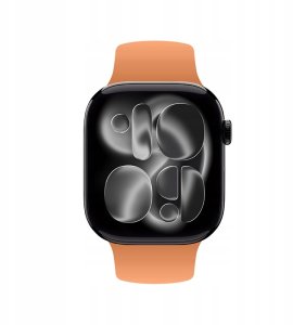 Crong Crong Liquid - Pasek do Apple Watch 38/40/41/42 mm (pomarańczowy) 2