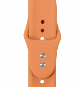 Crong Crong Liquid - Pasek do Apple Watch 38/40/41/42 mm (pomarańczowy) 3