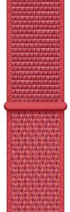 Crong Crong Nylon - Pasek sportowy do Apple Watch 38/40/41/42 mm (Red Fusion) 2