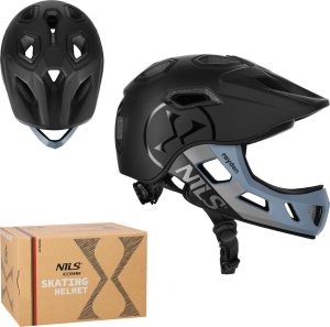 Nils Extreme MT401 RAYDEN KASK FULL FACE Z ODPINANĄ SZCZĘKĄ XS(48-53CM) NILS EXTREME 2