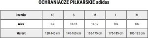 Adidas Ochraniacze piłkarskie adidas Tiro League niebieskie KB0299 L 4