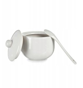 Cukierniczka ceramiczna z łyżeczką Vessia- ID79849 - 2