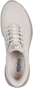 Skechers Skechers damskie sneakersy Slip-In BOBS ARC WAVES 117629 NAT 41 4